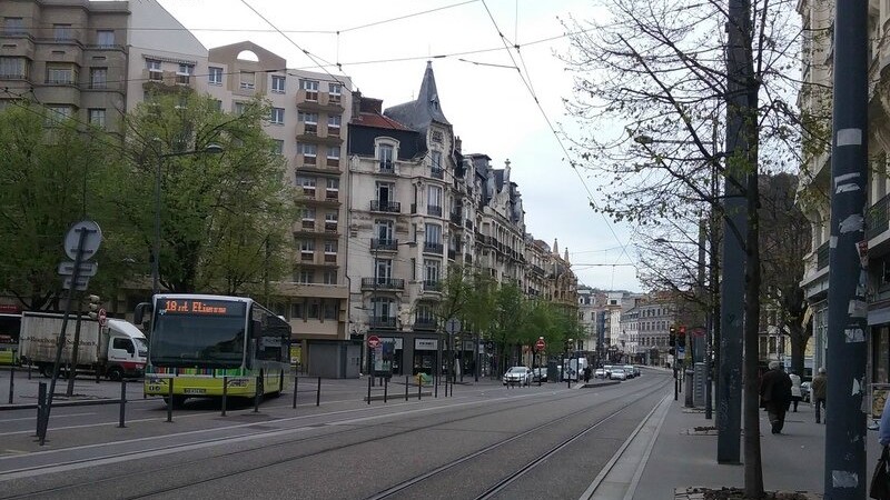 Avenue de la Libération à Saint-Étienne