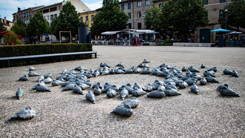 Place Chavanelle à Saint-Étienne