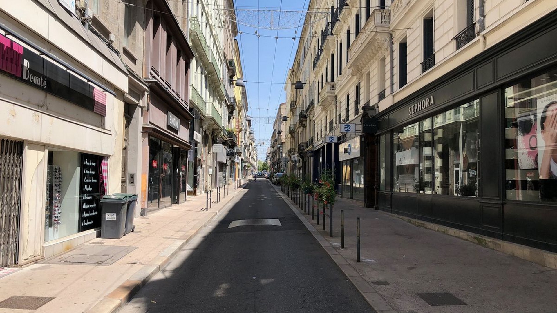 Rue de la République à Saint-Étienne