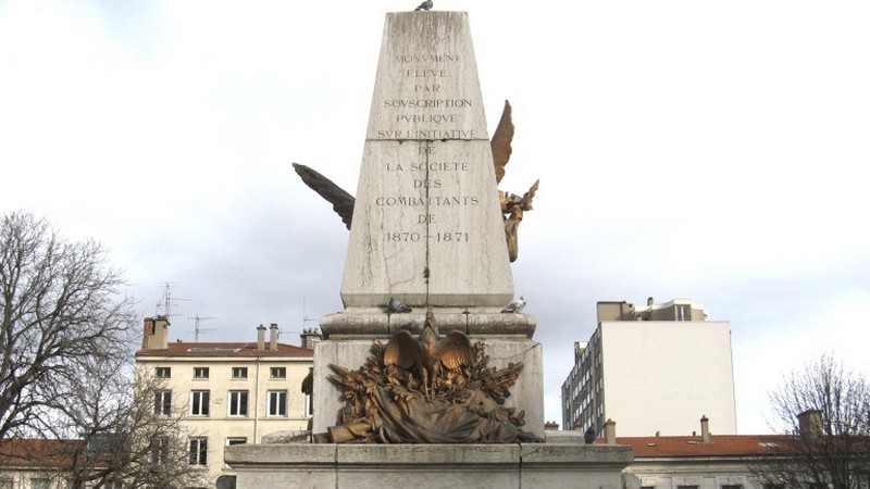 Monument aux morts de la guerre de 1870 à Saint-Étienne