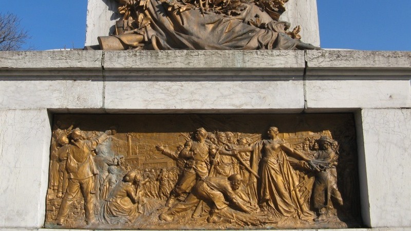 Monument aux morts de la guerre de 1870 à Saint-Étienne